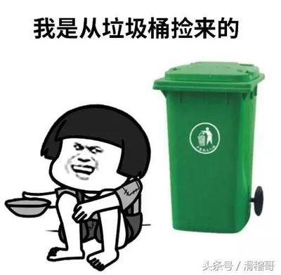 你是不是楼下垃圾桶捡的?